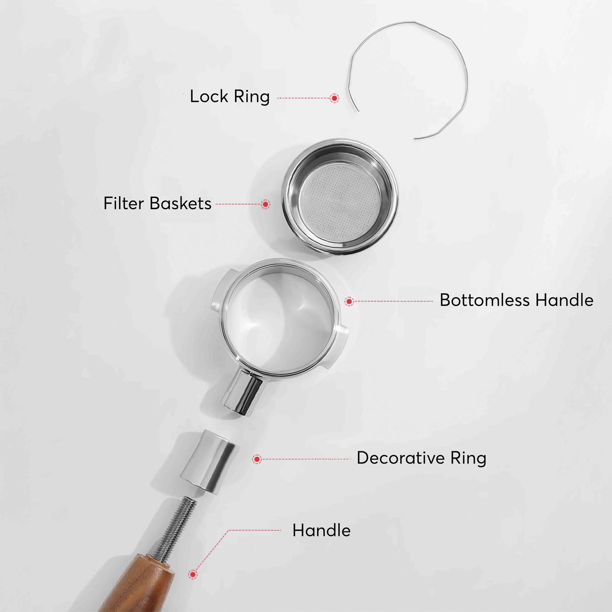 ThunderShot Bottomless Portafilter – view 10 | Lastaforest
