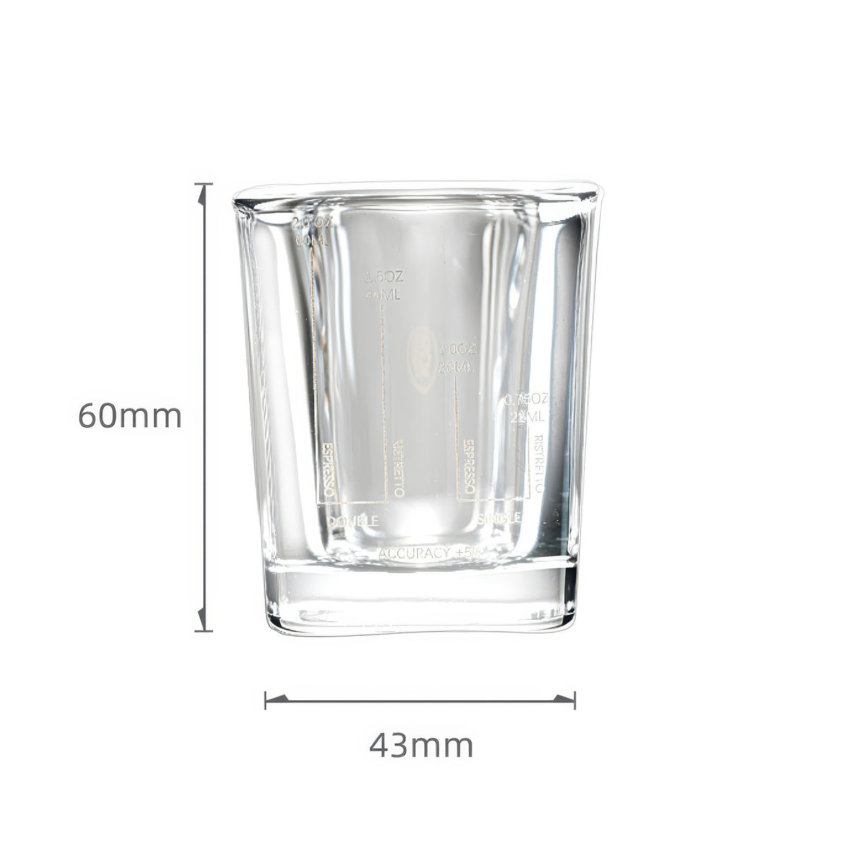 60ML Glass Espresso Shot Cup – view 13 | Lastaforest