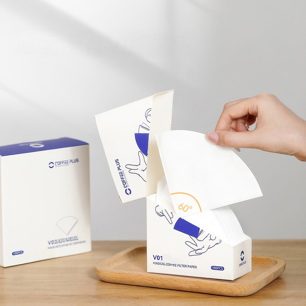 V60 Non-Woven Coffee Filter Paper Fast Flow – view 13 | Lastaforest