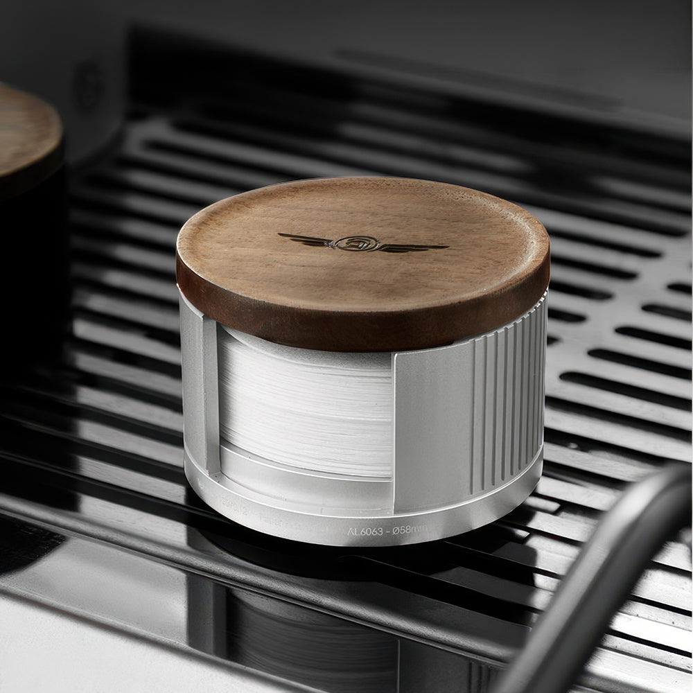 Aluminum Espresso Filter Paper Holder – side view | Lastaforest