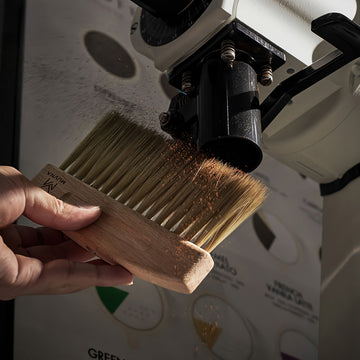 Solid Wood Coffee Cleaning Brush Set – view 8 | Lastaforest