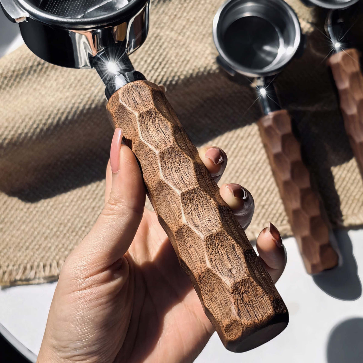 Espresso Bottomless Portafilter - Dragon Ridge Design – view 5 | Lastaforest