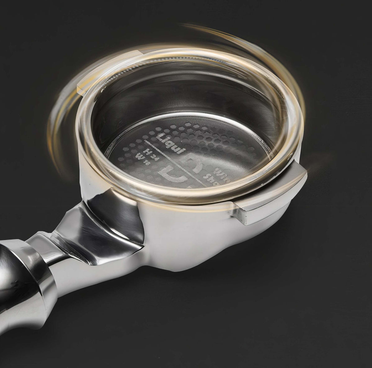 Italian Handle Bottomless Portafilter – view 8 | Lastaforest