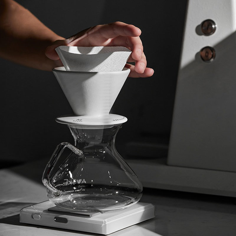 Star Vortex V60 Ceramic Dripper - 16 Spiral Ribs – view 9 | Lastaforest