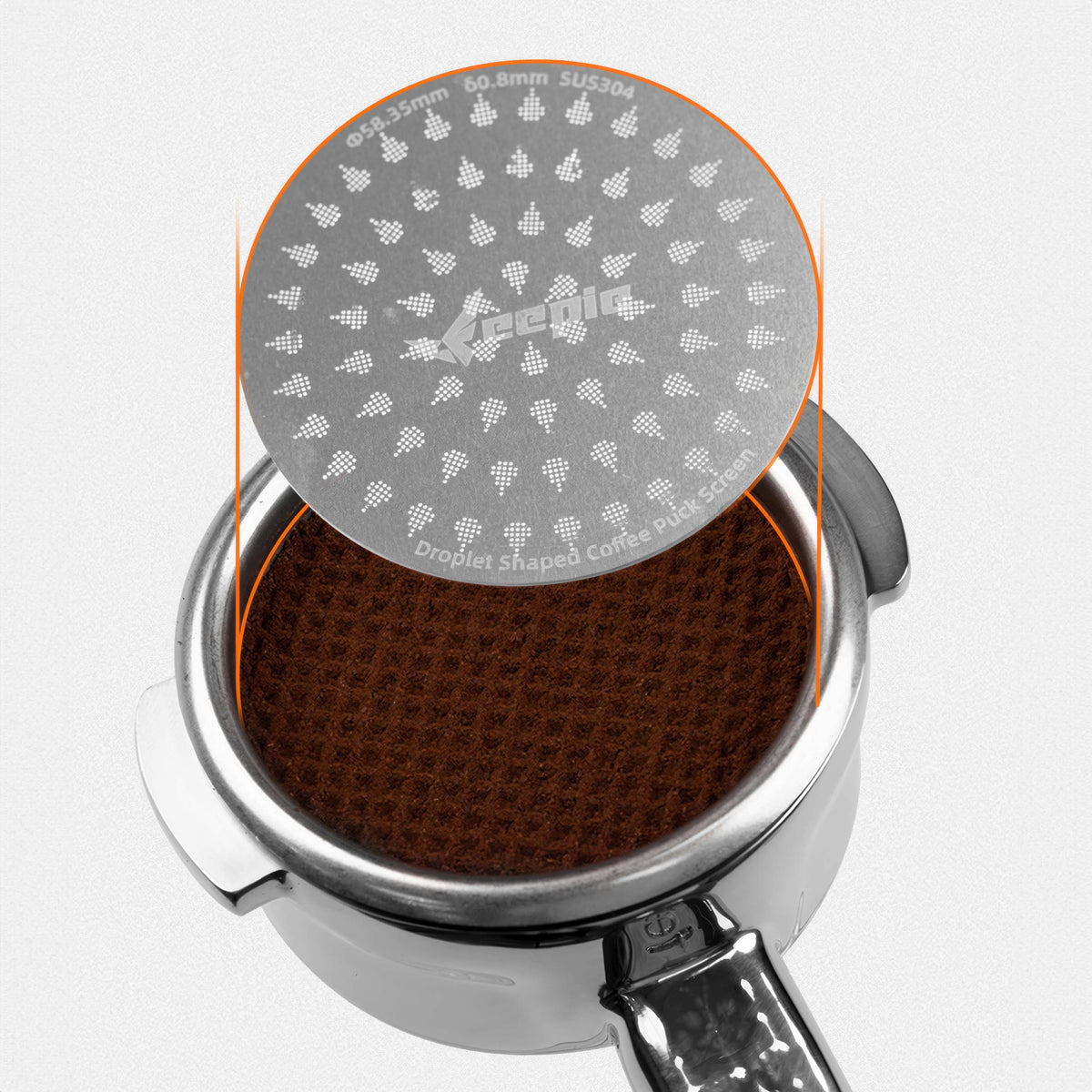 Espresso Puck Screen Thick 0.8mm – view 17 | Lastaforest