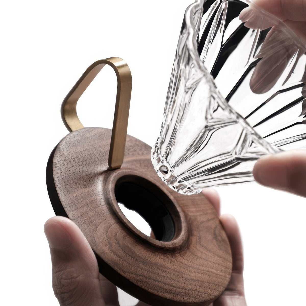Prisma Walnut Pour-Over Dripper – view 7 | Lastaforest