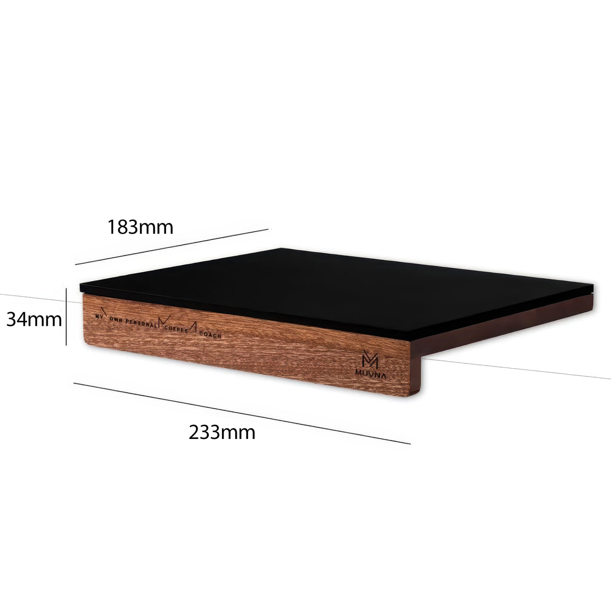 Wooden Mat With Silicone Surface – detail view | Lastaforest