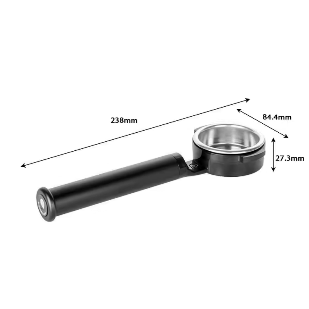 Flat Bottomless Portafilter - High-Efficiency Extraction – view 9 | Lastaforest