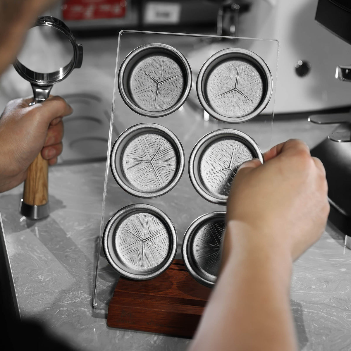 Pure Titanium Espresso Basket – view 9 | Lastaforest