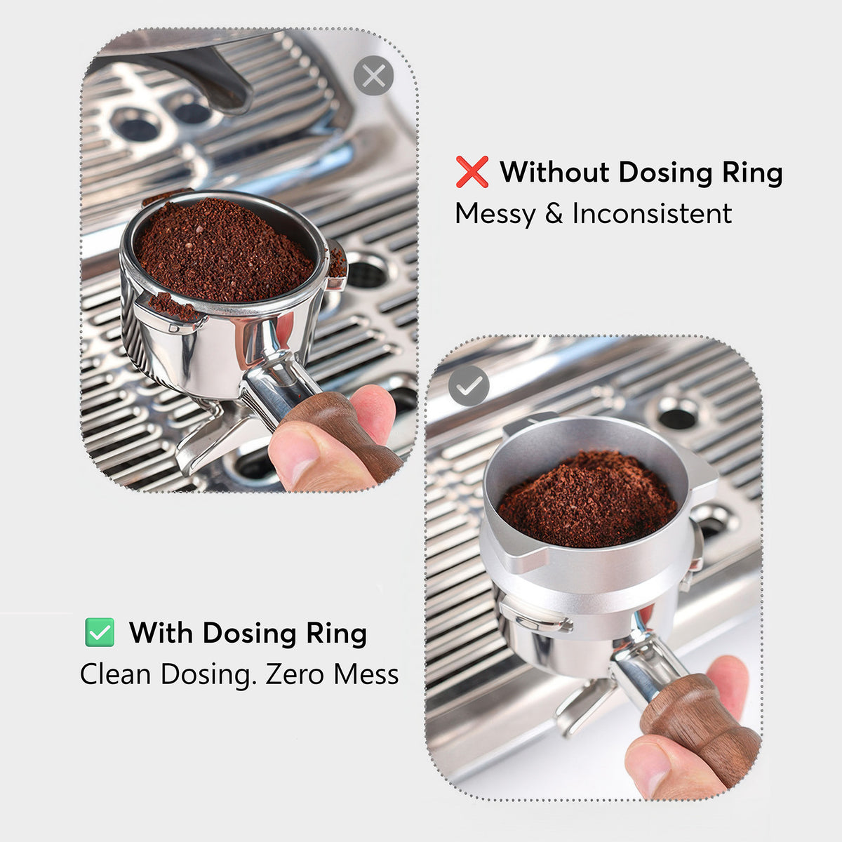 Breville 54mm Dosing Funnel Ring – view 5 | Lastaforest