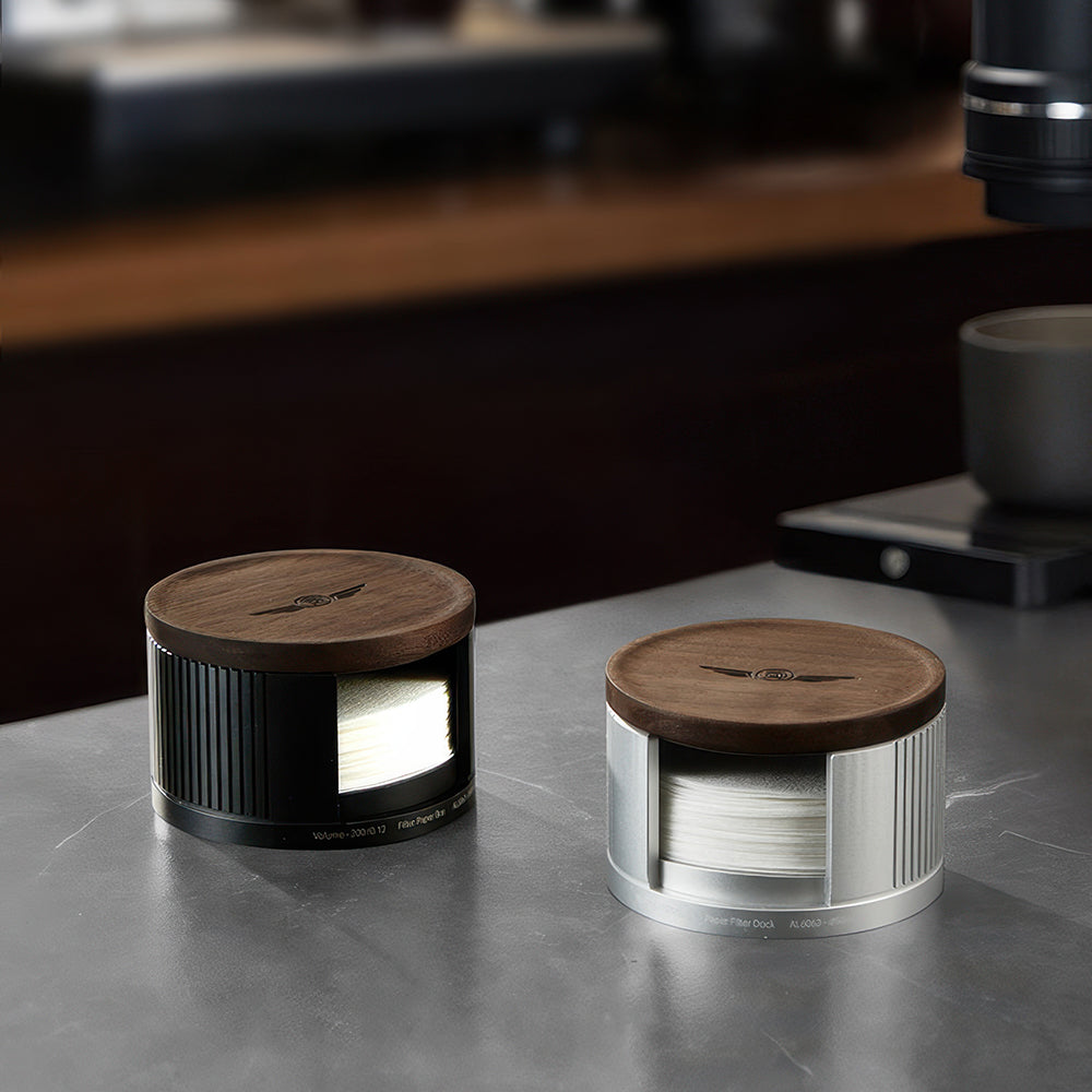 Aluminum Espresso Filter Paper Holder – detail view | Lastaforest