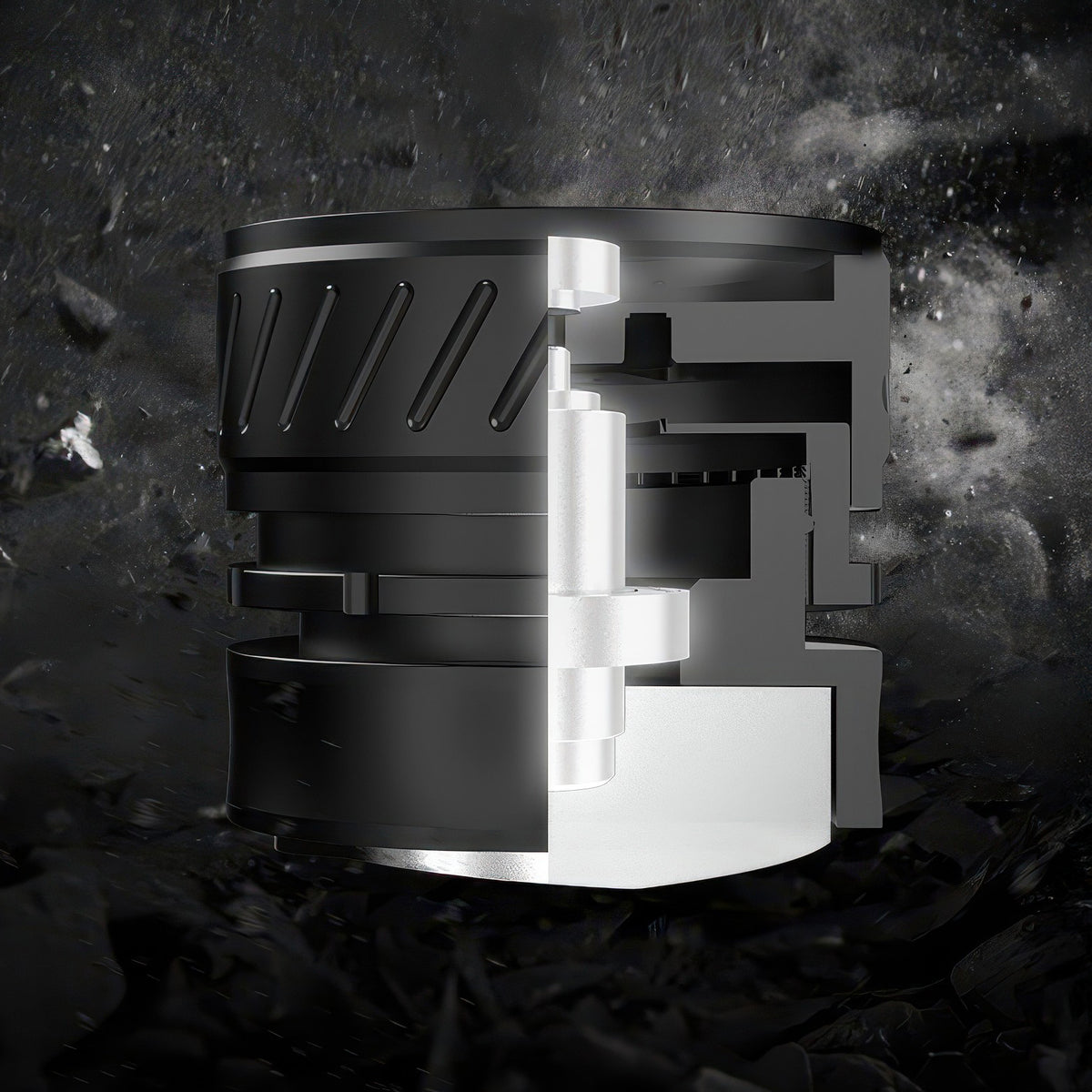 Espresso Gravity Coffee Distributor – top view | Lastaforest