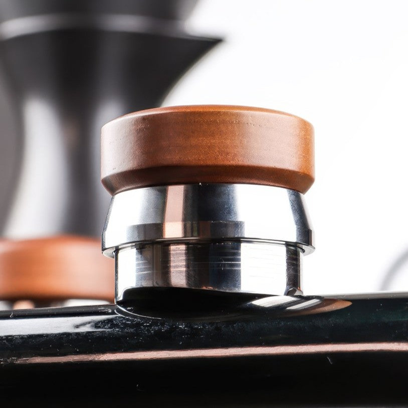 Espresso Distributor with Walnut Handle – view 5 | Lastaforest