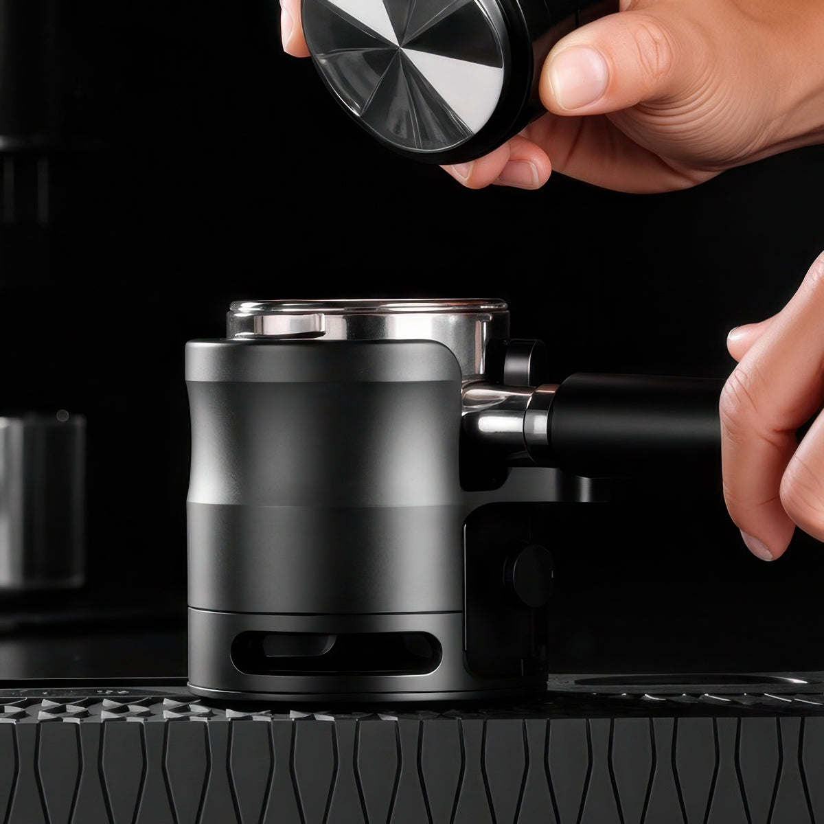Portafilter Holder & Tamping Station V3 – view 5 | Lastaforest