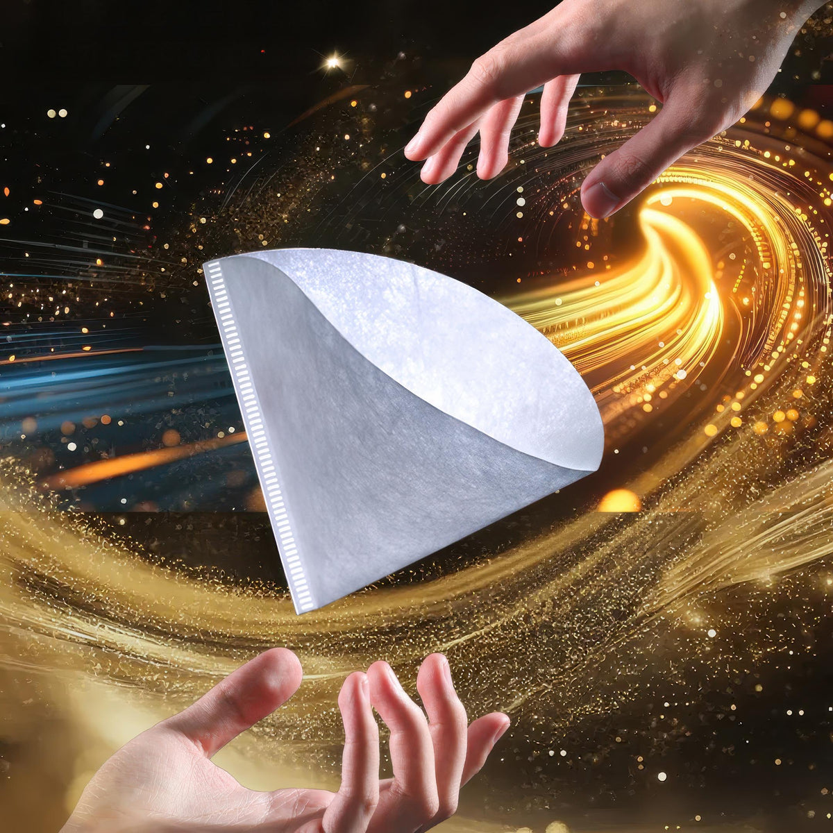 V60 Non-Woven Coffee Filter Paper Fast Flow – detail view | Lastaforest