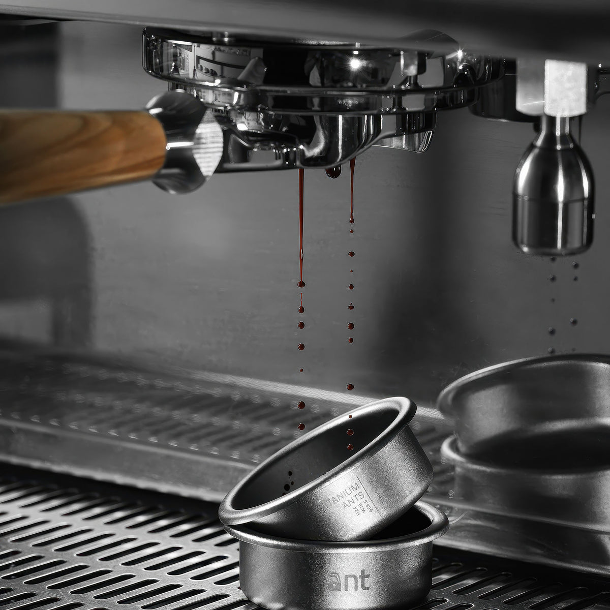 Pure Titanium Espresso Basket – view 10 | Lastaforest