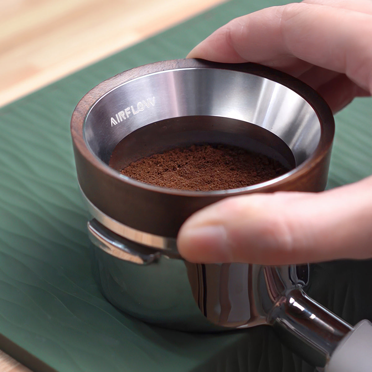 Walnut Dosing Ring 58mm – view 7 | Lastaforest