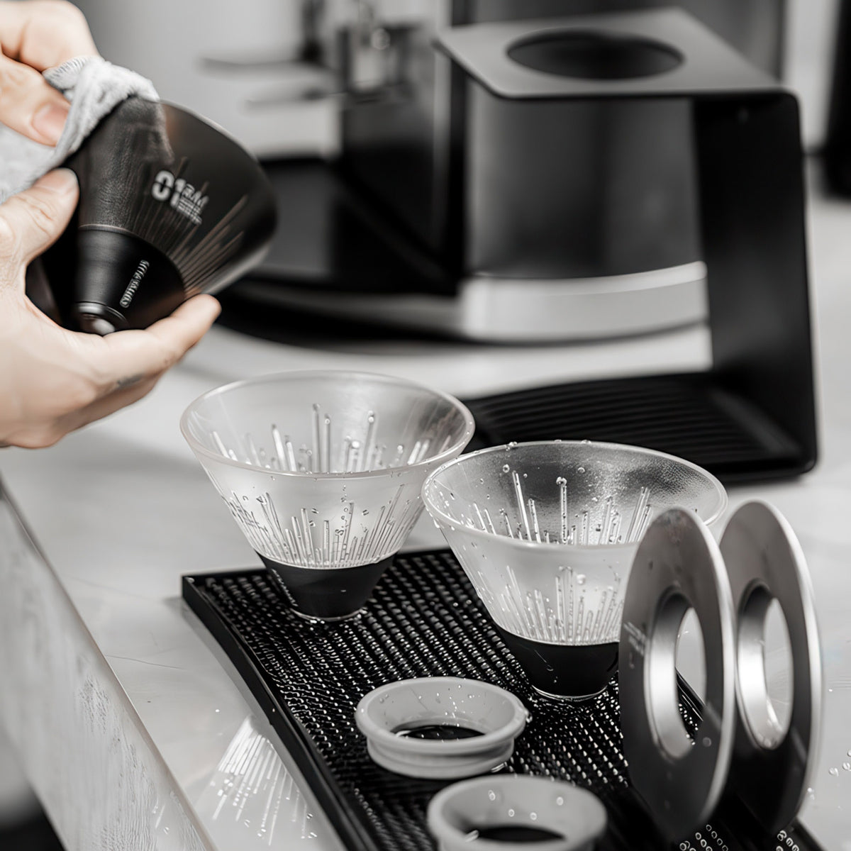 Ray Star Shadow V60 Style Pour Over Coffee Dripper – view 16 | Lastaforest