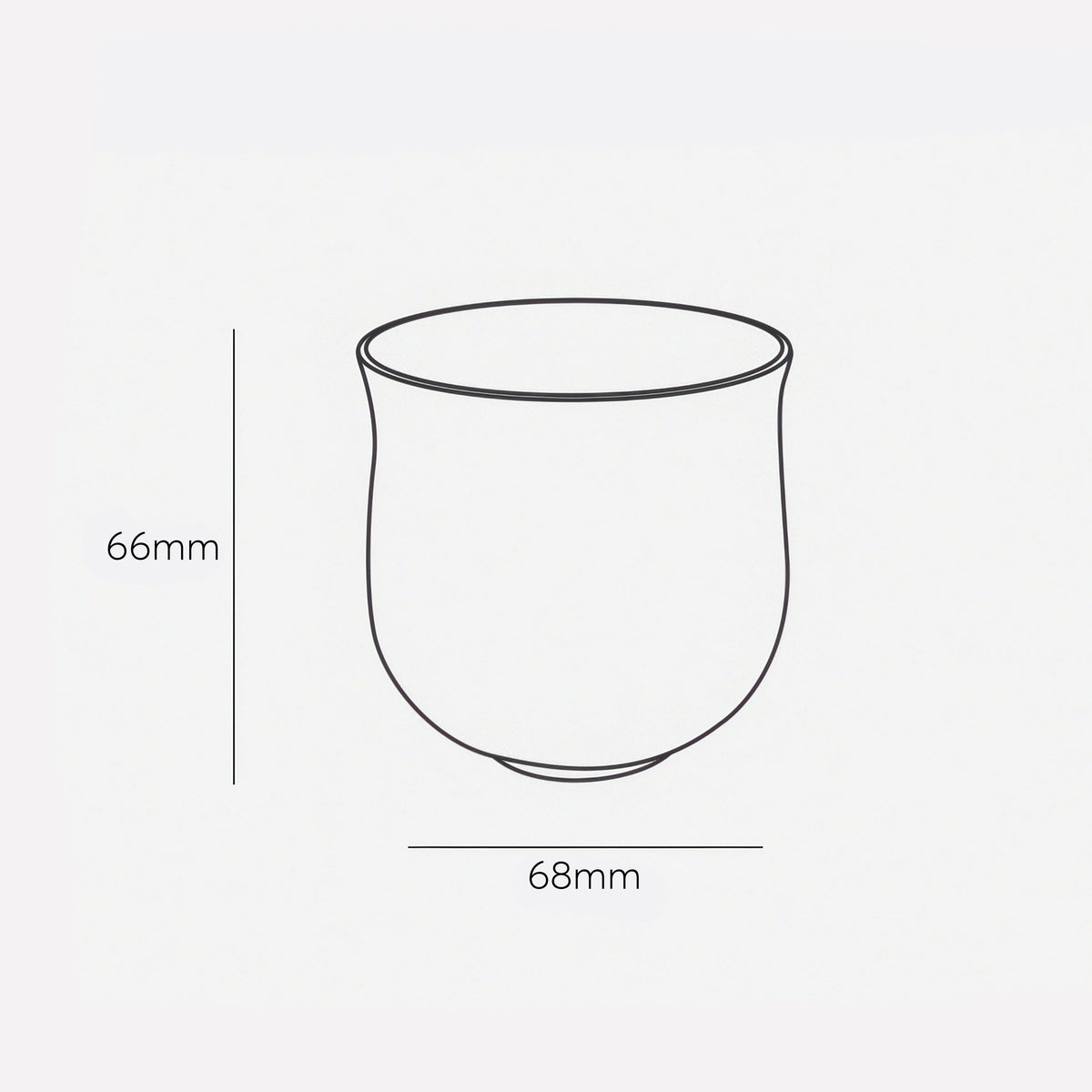 Ceramic Coffee Aroma Tasting Cup – view 12 | Lastaforest