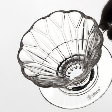 Diamond Pattern Prisma Pour Over Coffee Dripper – view 12 | Lastaforest