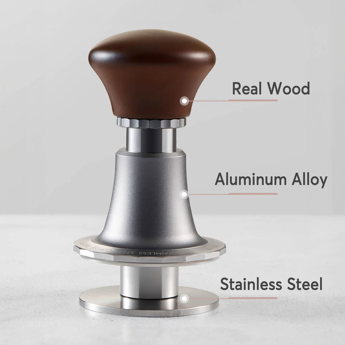 Sword Constant Force Coffee Tamper – top view | Lastaforest