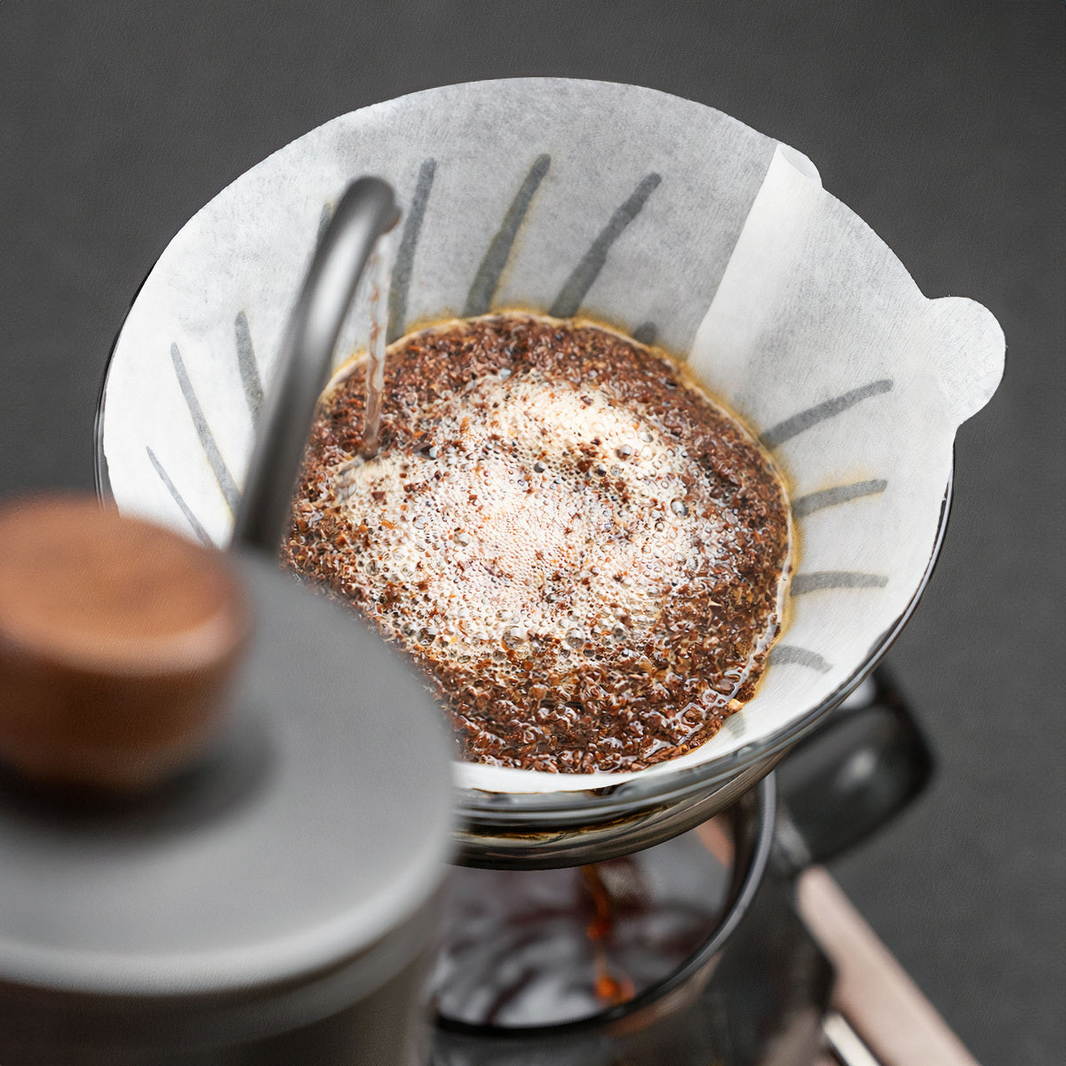 Japanese V60 Hanging Ear Drip Coffee Filter Papers – detail view | Lastaforest