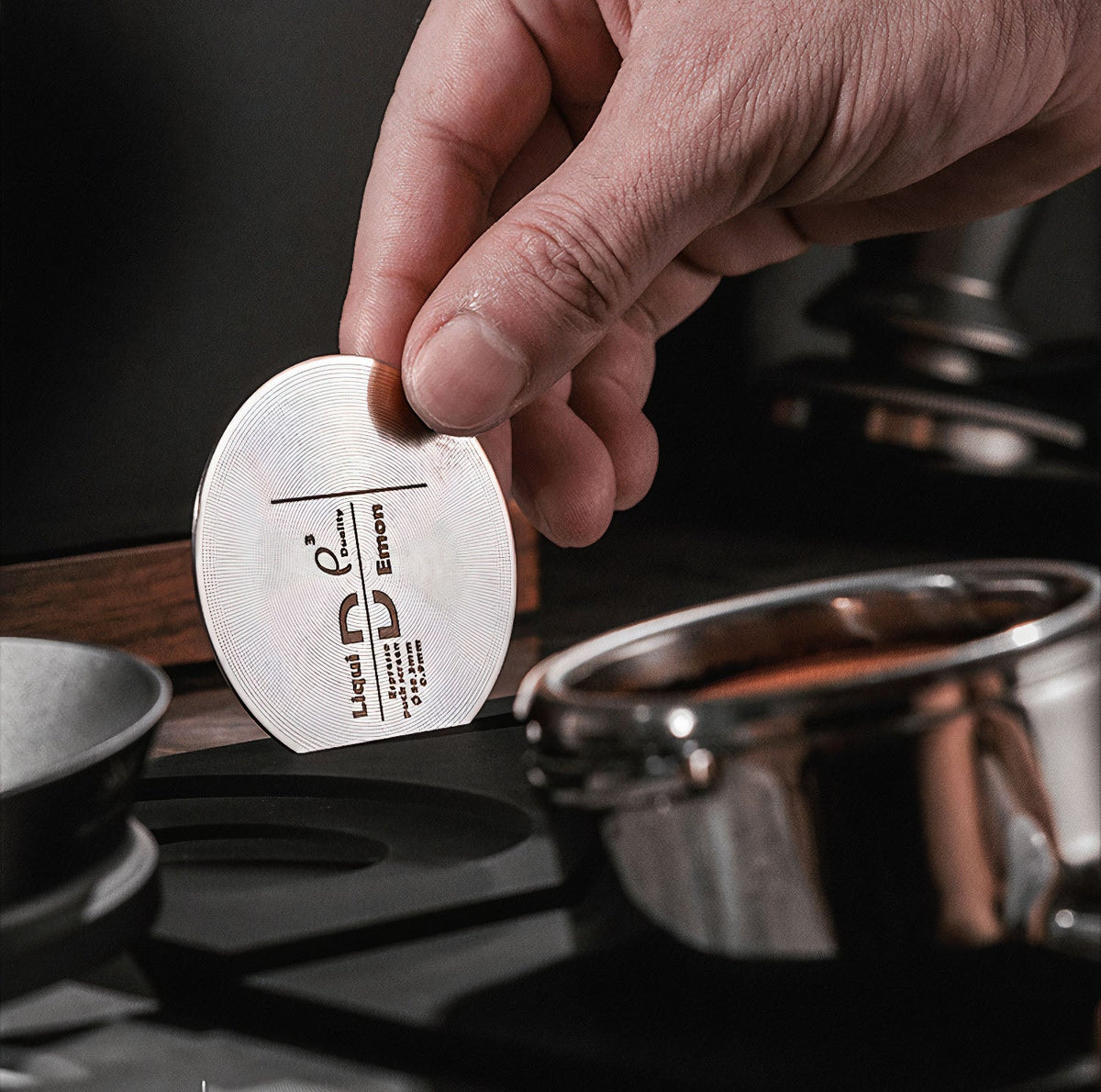 Three-Layer Premium Espresso Puck Screen – view 7 | Lastaforest