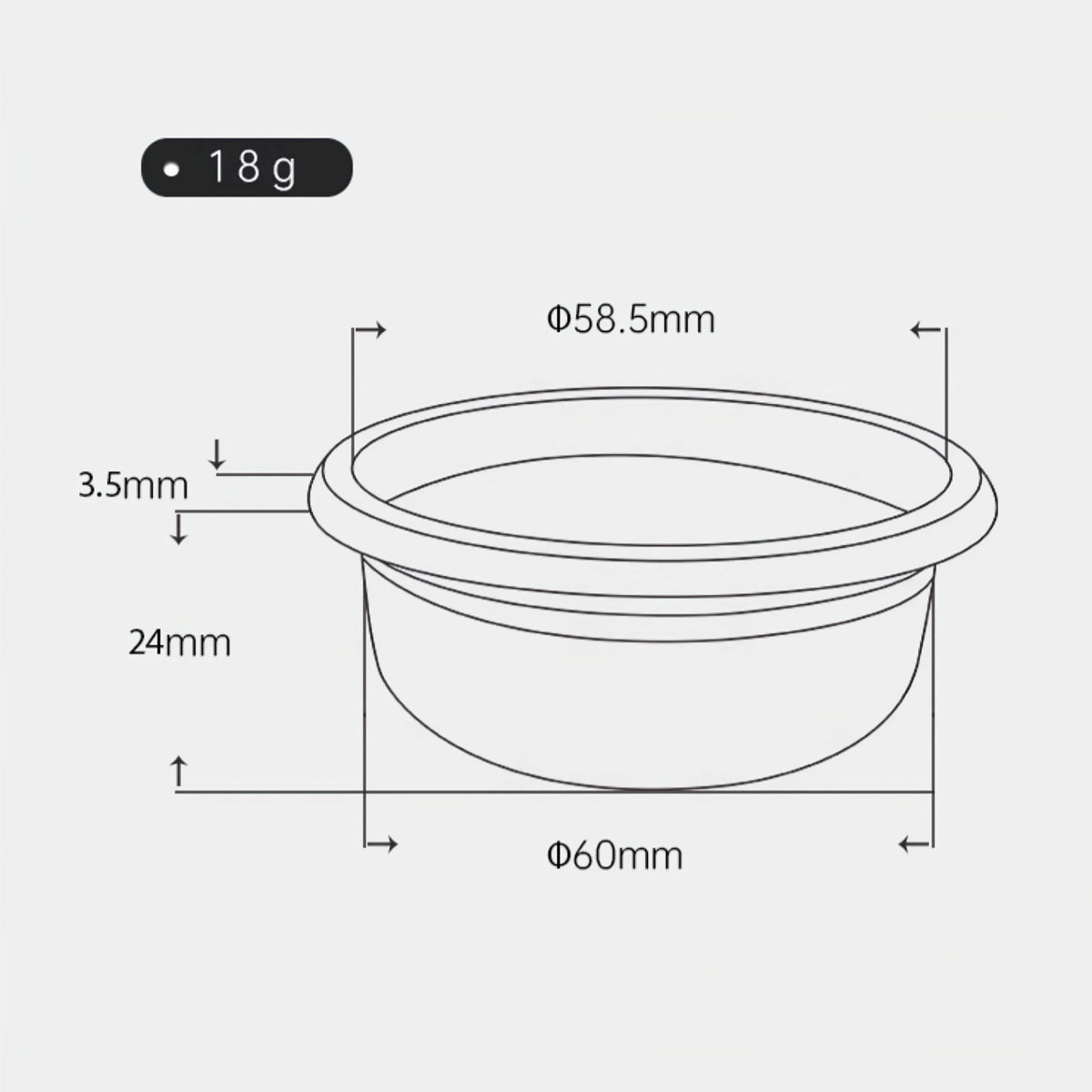 Portafilter Baskets for Espresso – view 11 | Lastaforest