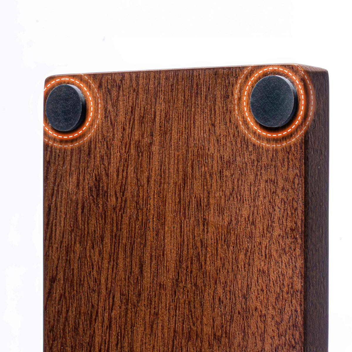 Sapele Wood Espresso Tamper Holder – view 9 | Lastaforest