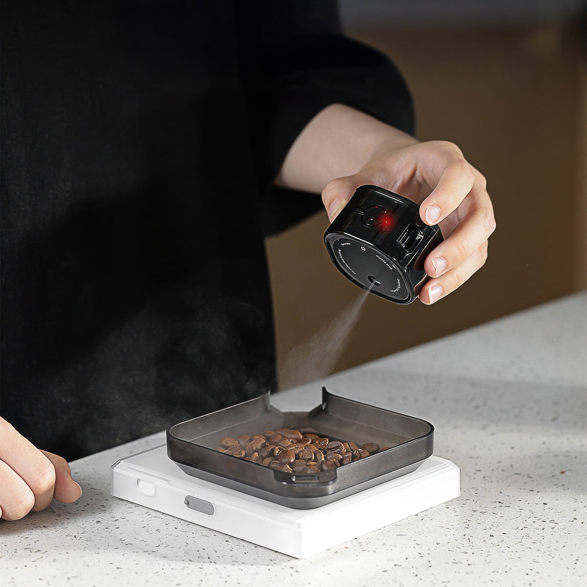 Electric Anti-Static Bean Sprayer – detail view | Lastaforest