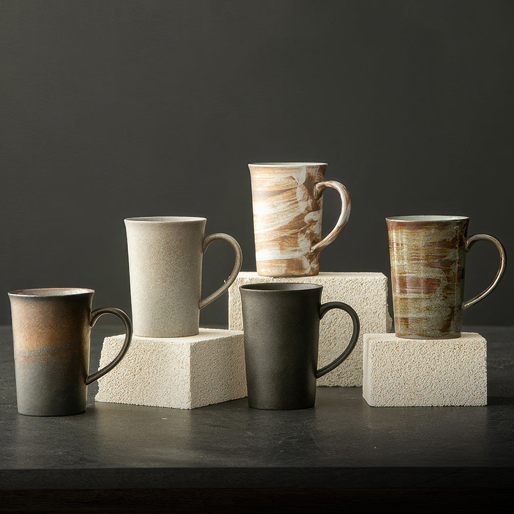 Atelier Vintage Tall Ceramic Coffee Mug – view 8 | Lastaforest