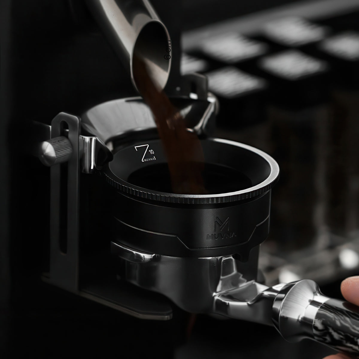 Z10 WDT Tool & Dosing Ring - 2-in-1 Espresso Distributor – detail view | Lastaforest