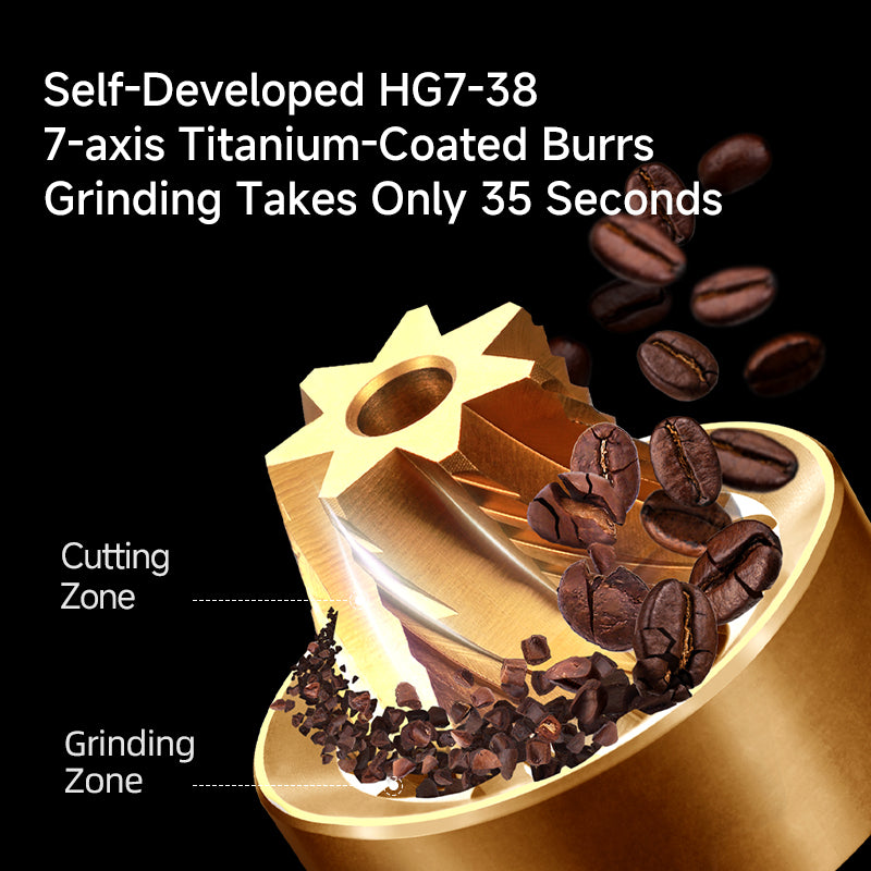 Z5 X-fold Manual Coffee Grinder – top view | Lastaforest