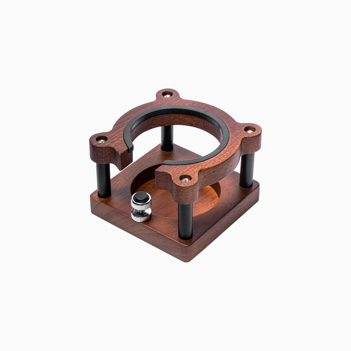 Sapele Wood Espresso Tamper Holder – view 13 | Lastaforest