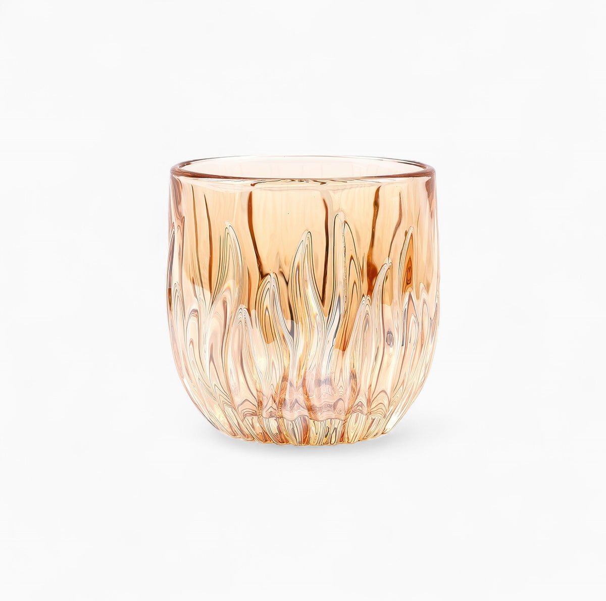 Flame Crystal Cut Glass Coffee Cup – view 18 | Lastaforest
