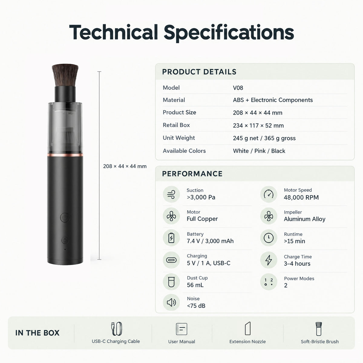 The Barista Air Wand | Coffee Vacuum Cleaner