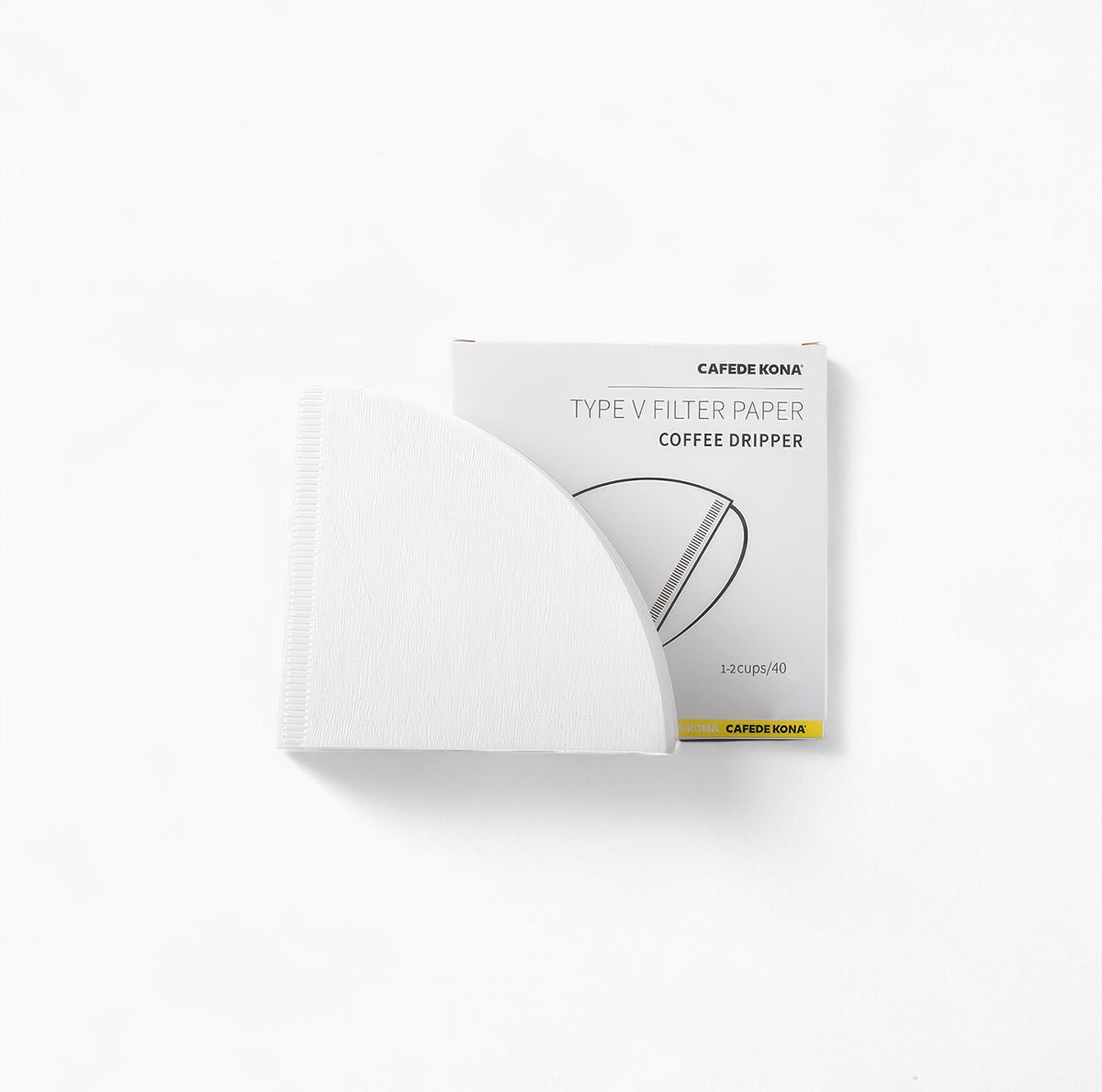 Natural V60 Sector-Shaped Filter Papers – view 18 | Lastaforest