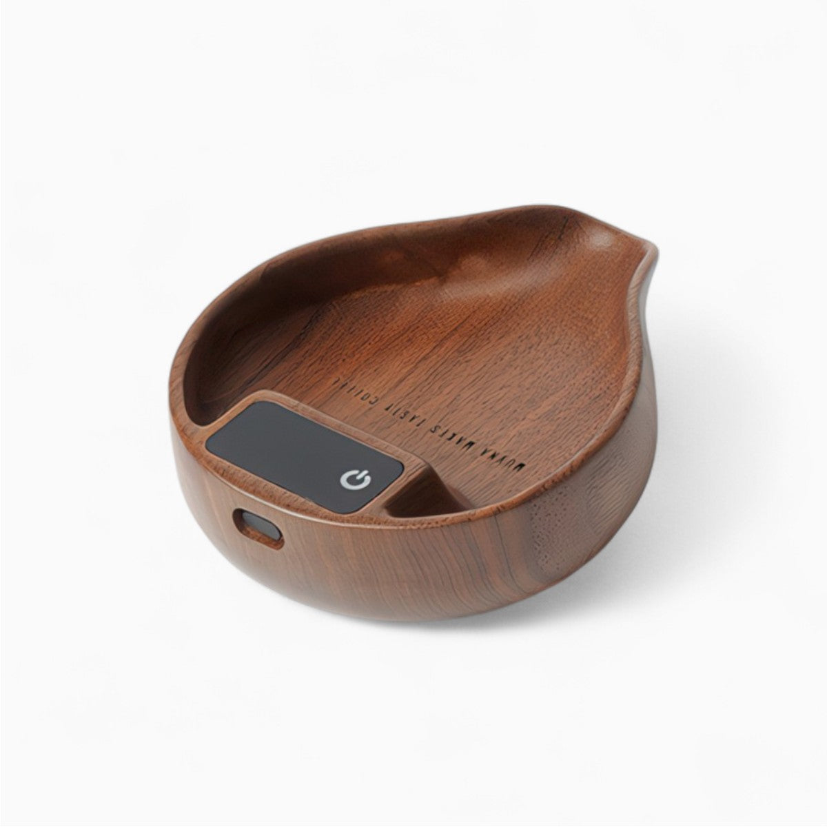 Electronic Walnut Coffee Scale With Leaf Shade | Lastaforest
