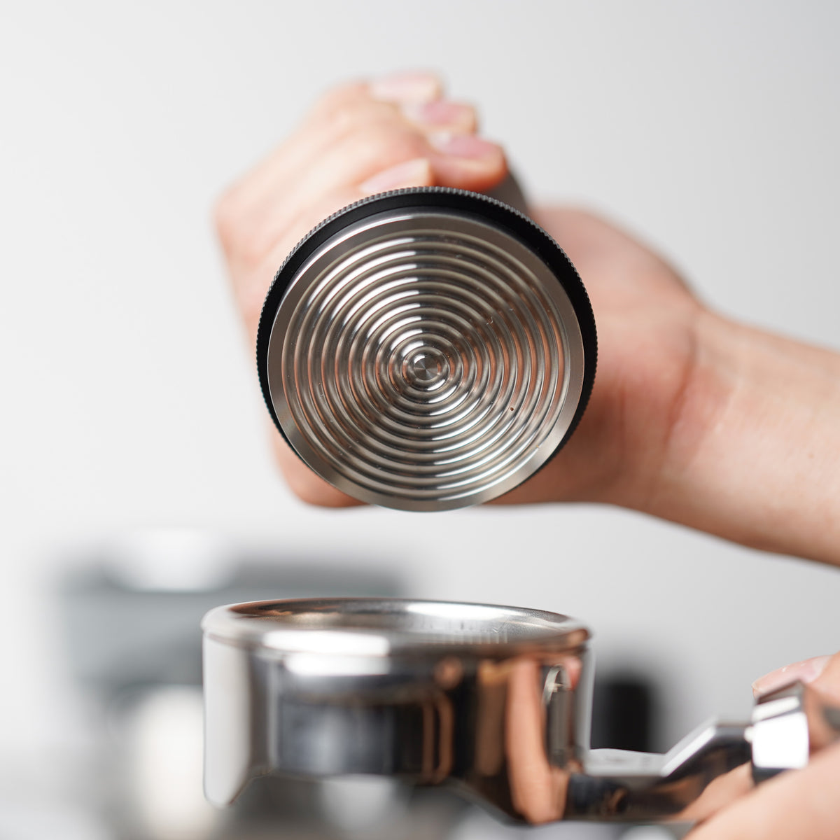 Leveling Espresso Tamper Tool – top view | Lastaforest