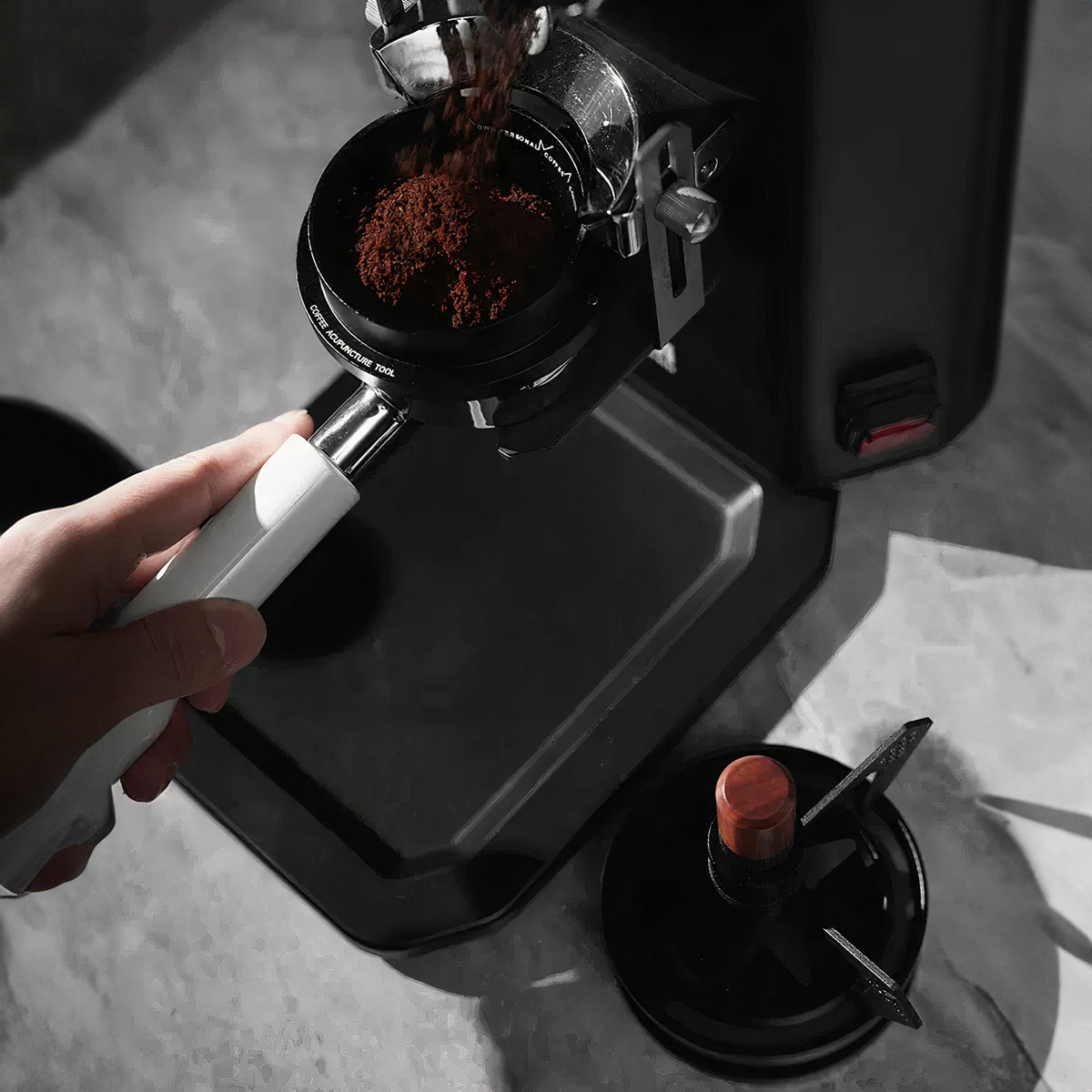 Geared Spinning WDT Tool - Espresso Distribution – view 11 | Lastaforest