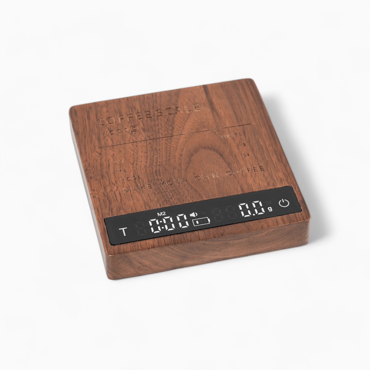High Precision Wooden Coffee Scale with Touch Sensor – view 16 | Lastaforest