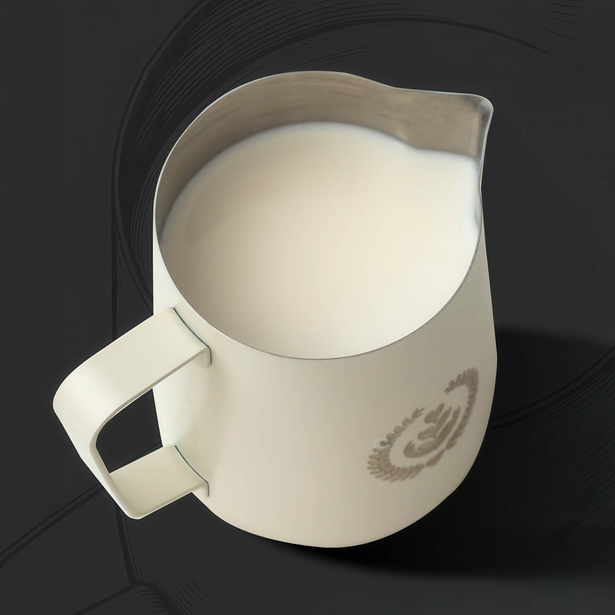 Anti-Overflow Milk Pitcher 600ml - Latte Art Jug – view 7 | Lastaforest