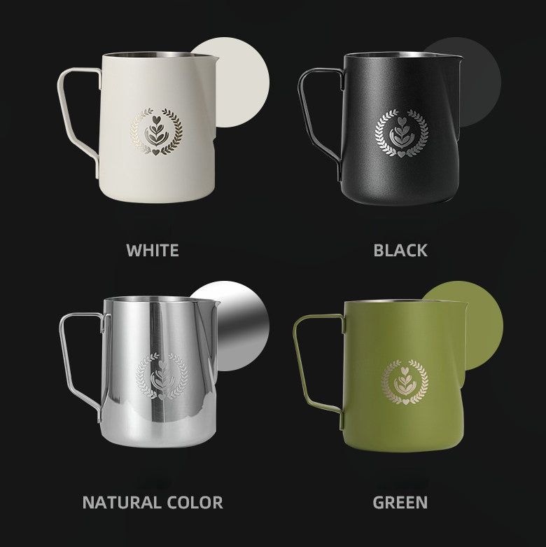 Anti-Overflow Milk Pitcher 600ml - Latte Art Jug – view 12 | Lastaforest