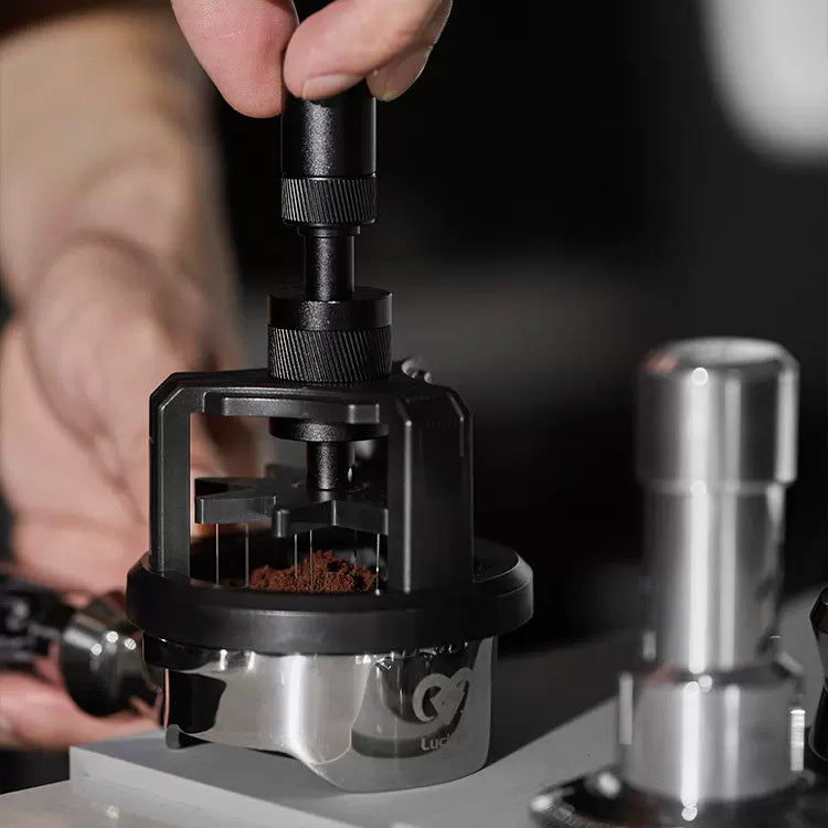 Geared Spinning WDT Tool - Espresso Distribution – view 7 | Lastaforest
