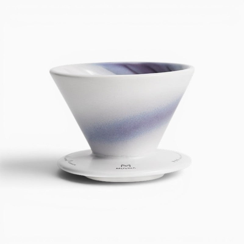 Star Vortex V60 Ceramic Dripper - 16 Spiral Ribs | Lastaforest