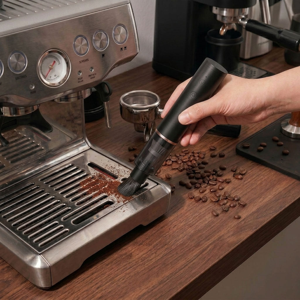 The Barista Air Wand | Coffee Vacuum Cleaner