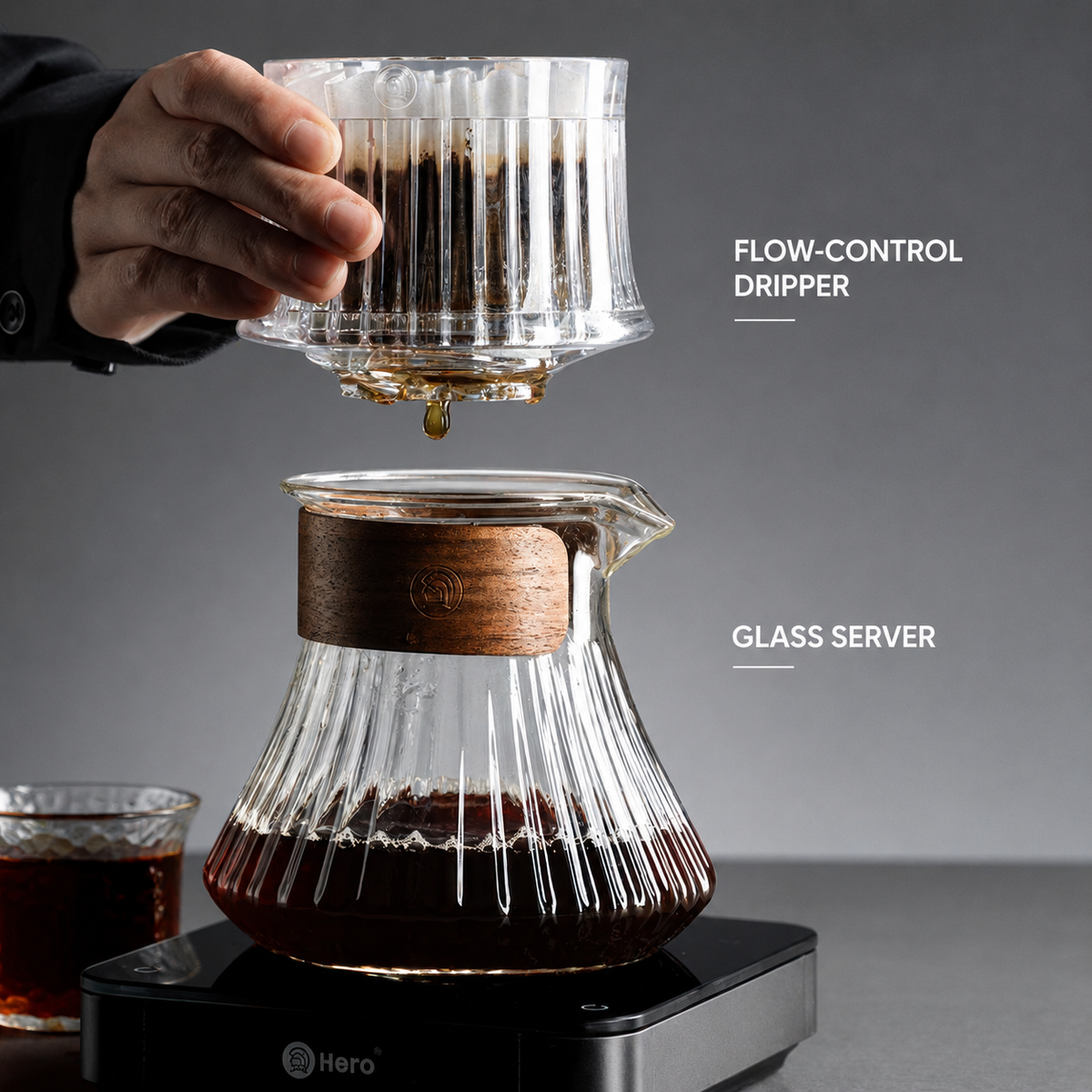 Eagle Spout Pour-Over Coffee Server – view 6 | Lastaforest