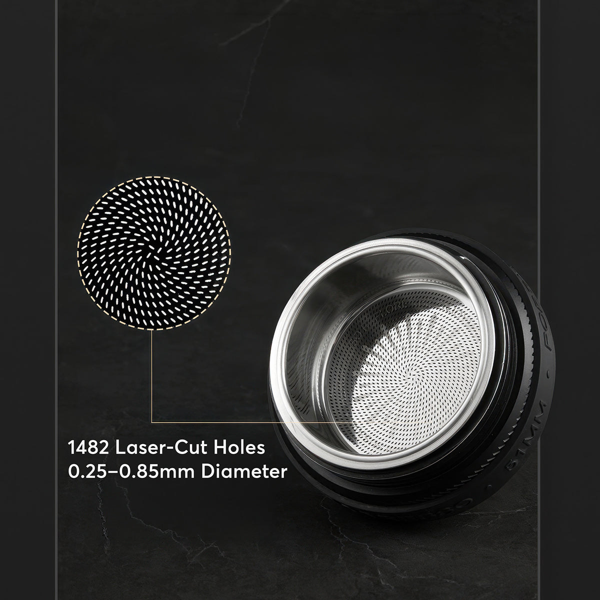 Matrix Double Shot Filter Basket For Espresso – view 7 | Lastaforest